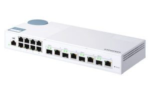 QNAP QSW-M408-4C 12-Port 1/10GbE Managed Switch - ACE Peripherals