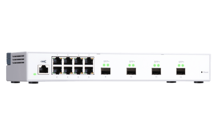QNAP QSW-M408S 12-Port 1/10GbE Managed Switch - ACE Peripherals