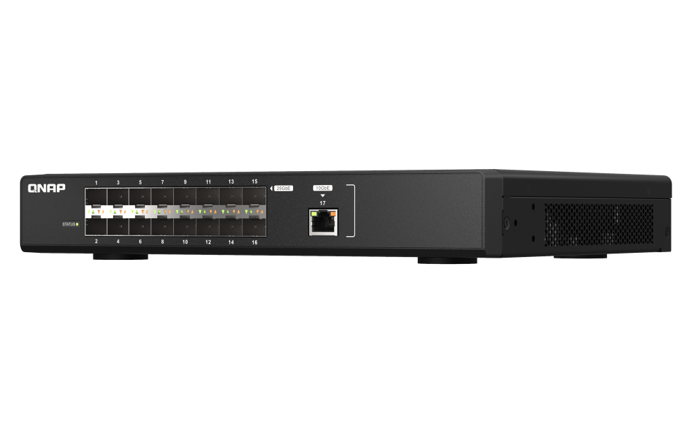 QNAP QSW-M5216-1T 17-Port 10/25Gbe Switch - ACE Peripherals