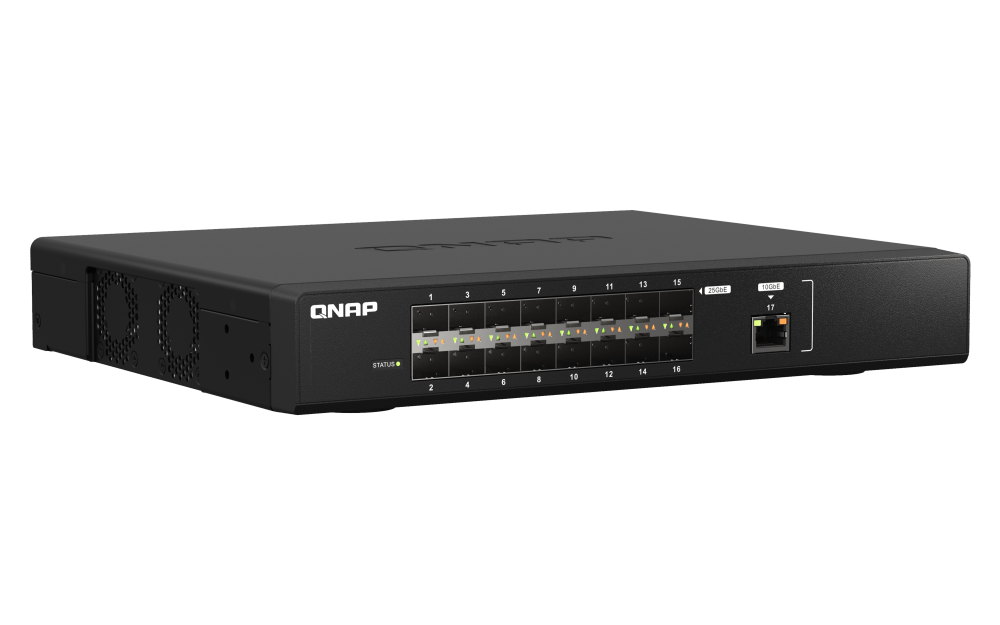 QNAP QSW-M5216-1T 17-Port 10/25Gbe Switch - ACE Peripherals