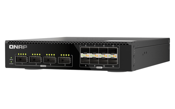 QNAP QSW-M7308R-4X 12-Port 25/100Gbe Professional Managed Switch - ACE Peripherals