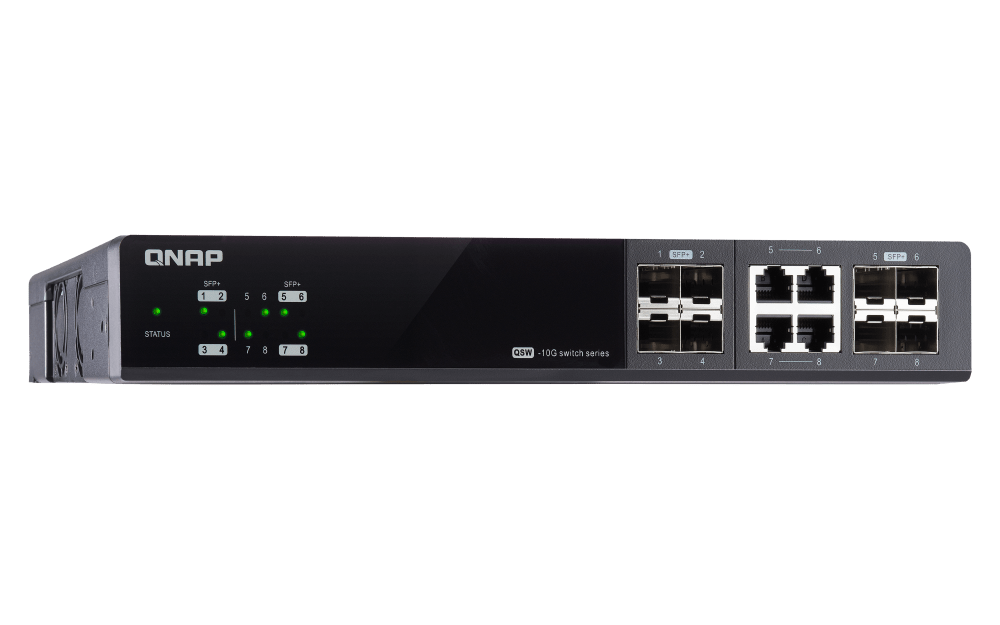 QNAP QSW-M804-4C 8-Port 10GbE Managed Switch - ACE Peripherals