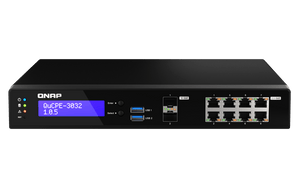 QNAP QuCPE-3032 10-Port 2.5/10Gbe Virtualization Scalable Enterprise Edge Networking Switch - ACE Peripherals