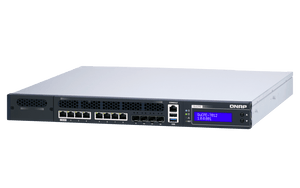 QNAP QuCPE-7012 12-Port 2.5/10Gbe Virtualization Scalable Enterprise Edge Networking Switch - ACE Peripherals