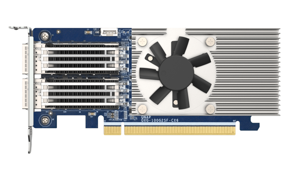 QNAP QXG-100G2SF-CX6 Dual 100GbE Network Adapter - ACE Peripherals