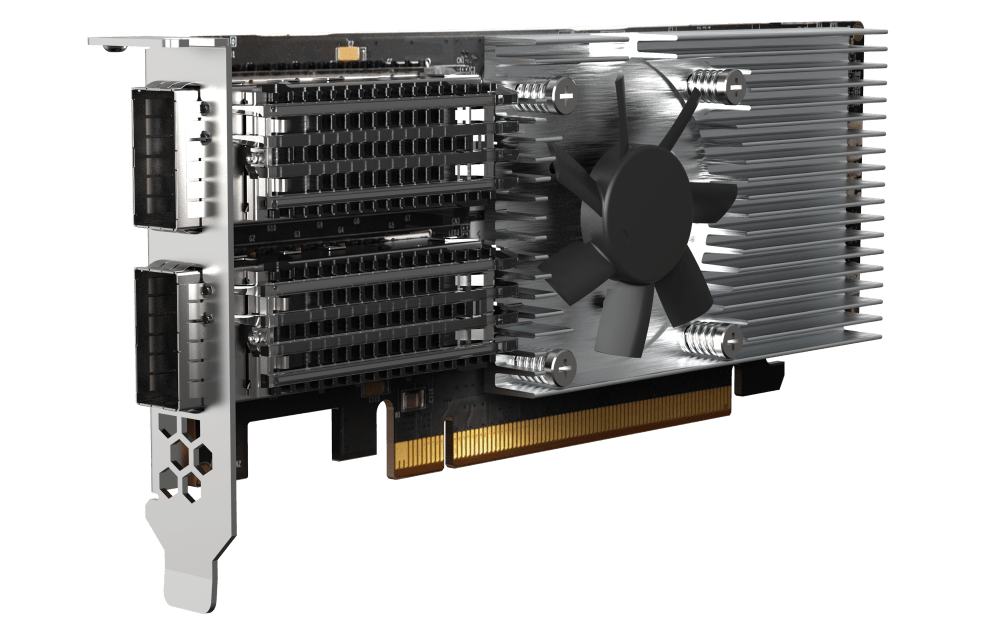 QNAP QXG-100G2SF-E810 Dual-Port 100GbE Network Card - ACE Peripherals