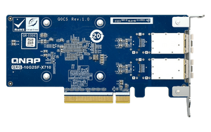 QNAP QXG-10G2SF-X710 Dual-Port SFP+ 10GbE Network Card - ACE Peripherals