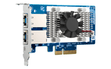 QNAP QXG-10G2T Dual-Port 10GbE Network Card - ACE Peripherals