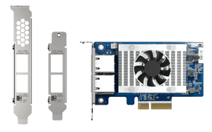 QNAP QXG-10G2T-X710 Dual 10GBASE-T 10GbE Card - ACE Peripherals