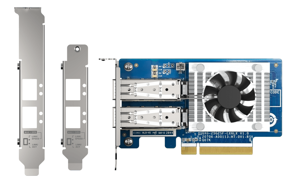 QNAP QXG-25G2SF-CX6 Dual-Port 25GbE Network Card - ACE Peripherals