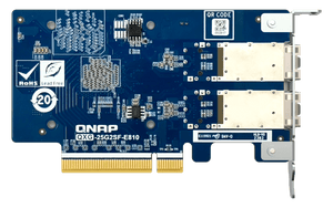 QNAP QXG-25G2SF-E810 Dual SFP28 25GbE Network Card - ACE Peripherals