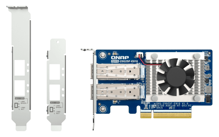 QNAP QXG-25G2SF-E810 Dual SFP28 25GbE Network Card - ACE Peripherals