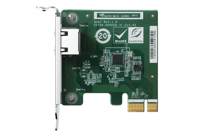 QNAP QXG-2G1T-I225 Single Port 2.5GbE Network Card - ACE Peripherals