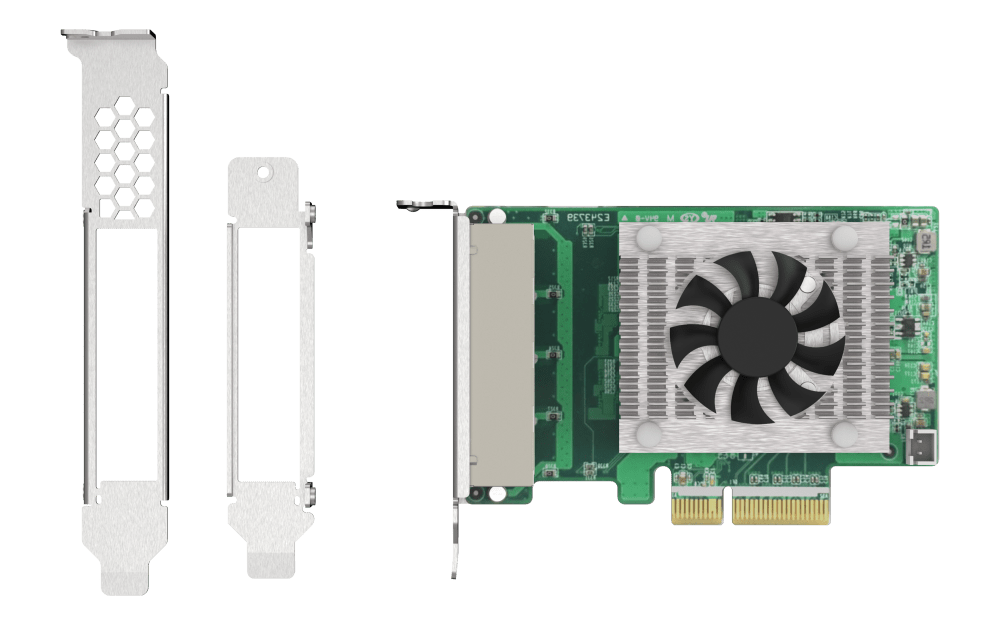 QNAP QXG-2G4T-I225 Quad Port 2.5GbE Network Card - ACE Peripherals