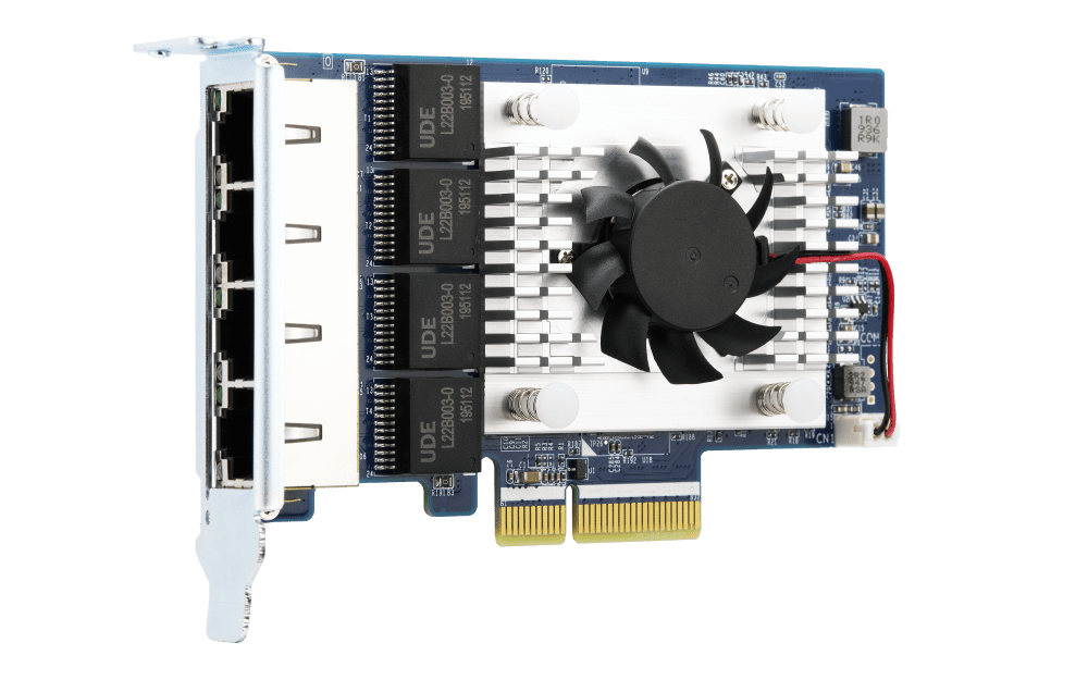 QNAP QXG-5G4T-111C Quad-Port 5GbE Multi-Gig Card - ACE Peripherals