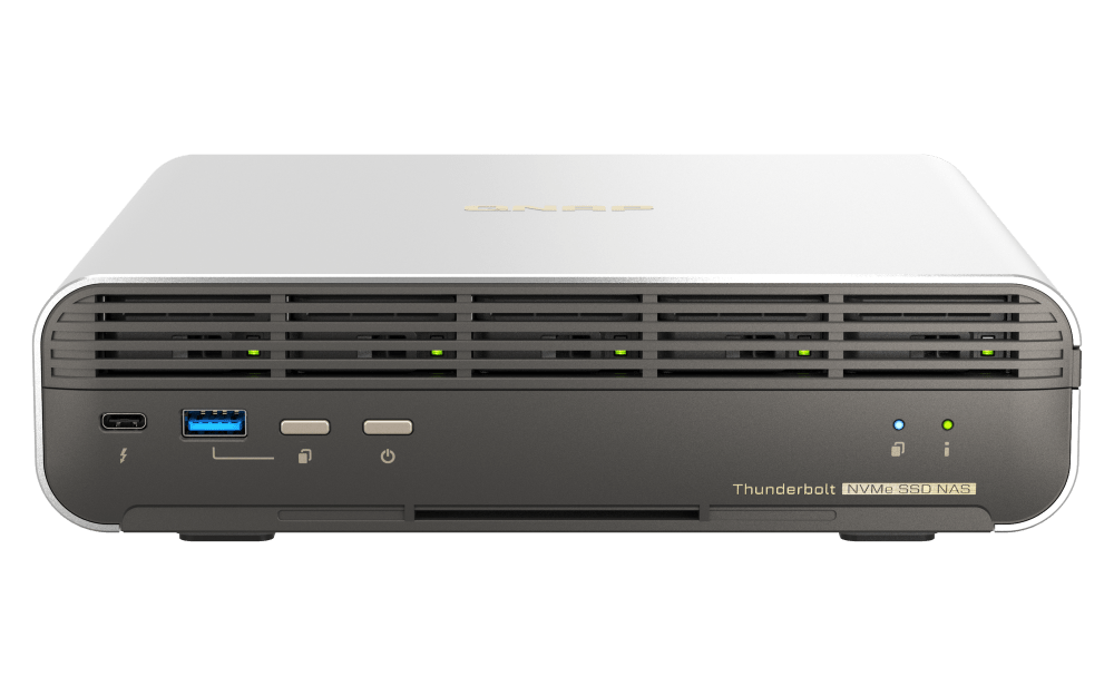 QNAP TBS-h574TX 6-Bay Thunderbolt All-Flash Tower NAS - ACE Peripherals