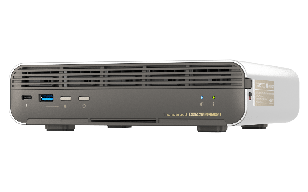 QNAP TBS-h574TX 6-Bay Thunderbolt All-Flash Tower NAS - ACE Peripherals