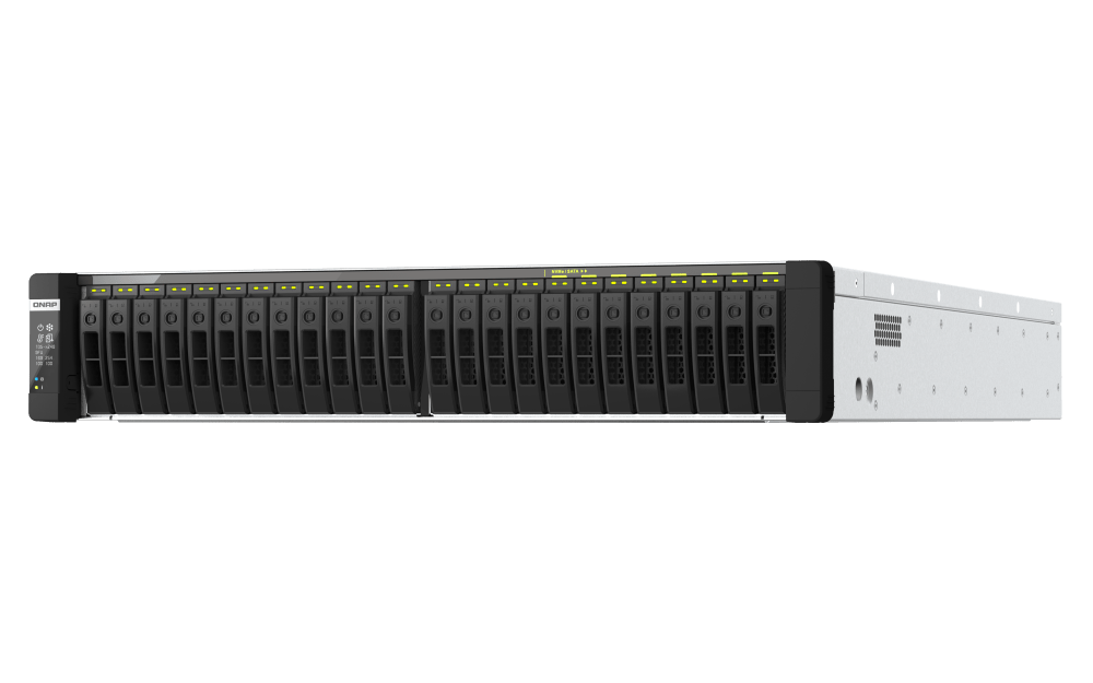 QNAP TDS-h2489FU 24-Bay Dual-Processor All-Flash Rackmount NAS - ACE Peripherals