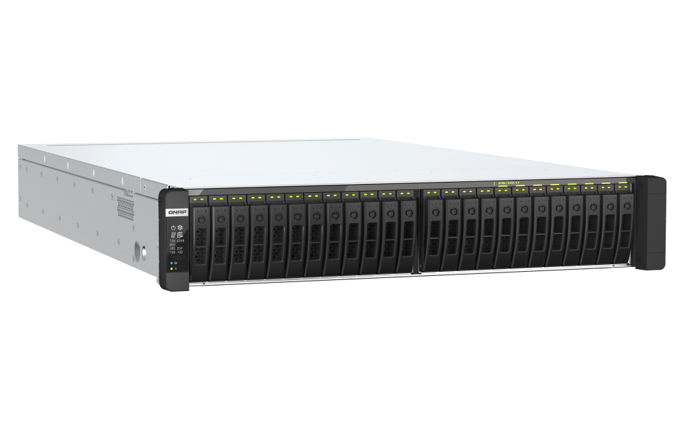 QNAP TDS-h2489FU 24-Bay Dual-Processor All-Flash Rackmount NAS - ACE Peripherals