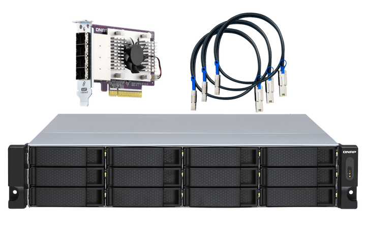 QNAP TL-R1200S-RP 12-Bay Rackmount Expansion - ACE Peripherals