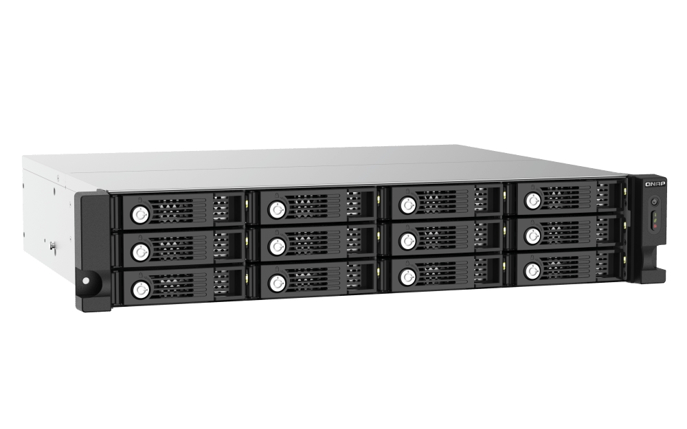 QNAP TL-R1220Sep-RP 12-Bay Rackmount SAS/SATA Expansion - ACE Peripherals