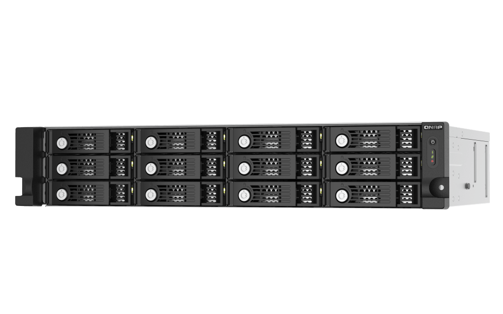 QNAP TL-R1220Sep-RP 12-Bay Rackmount SAS/SATA Expansion - ACE Peripherals