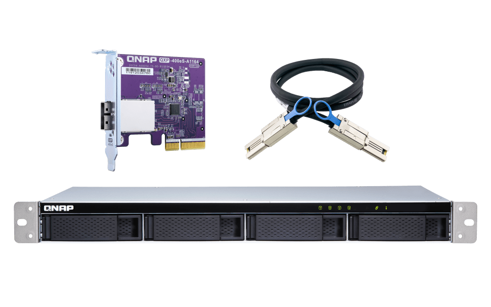 QNAP TL-R400S 4-Bay Rackmount Expansion - ACE Peripherals