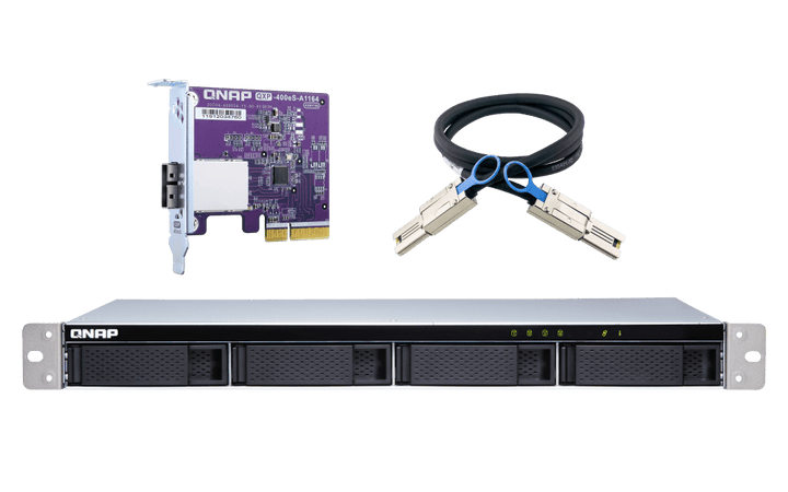 QNAP TL-R400S 4-Bay Rackmount Expansion - ACE Peripherals