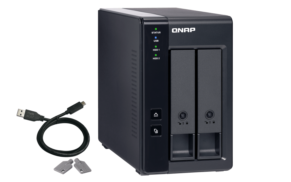 QNAP TR-002 2-Bay Tower Expansion - ACE Peripherals
