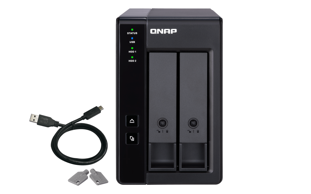 QNAP TR-002 2-Bay Tower Expansion - ACE Peripherals