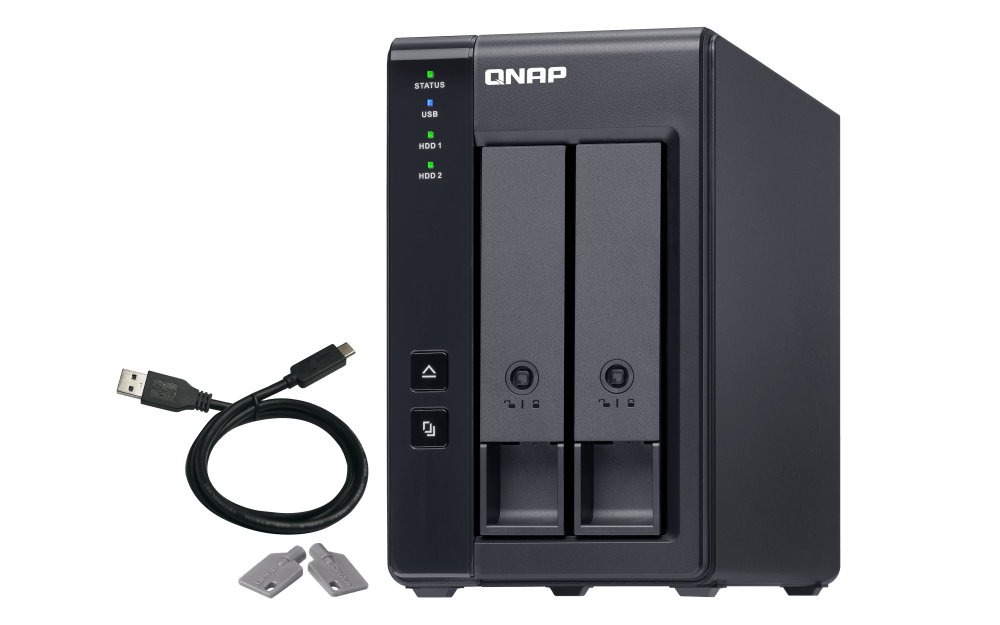 QNAP TR-002 2-Bay Tower Expansion - ACE Peripherals
