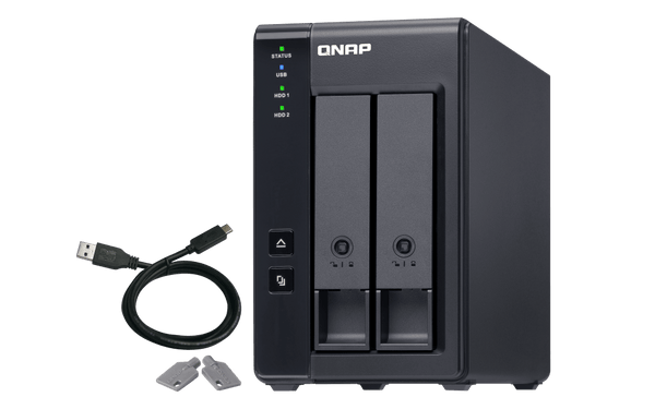 QNAP TR-002 2-Bay Tower Expansion - ACE Peripherals