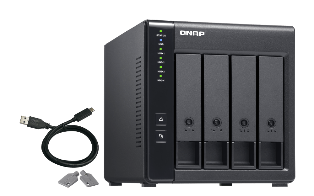 QNAP TR-004 4-Bay Tower Expansion - ACE Peripherals