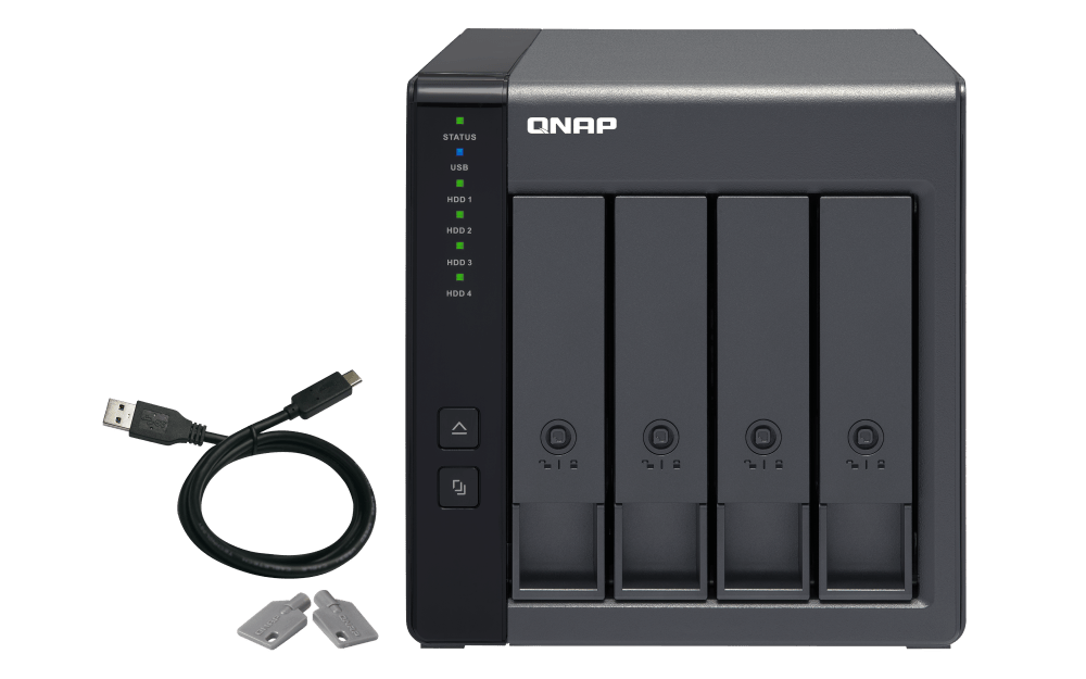 QNAP TR-004 4-Bay Tower Expansion - ACE Peripherals