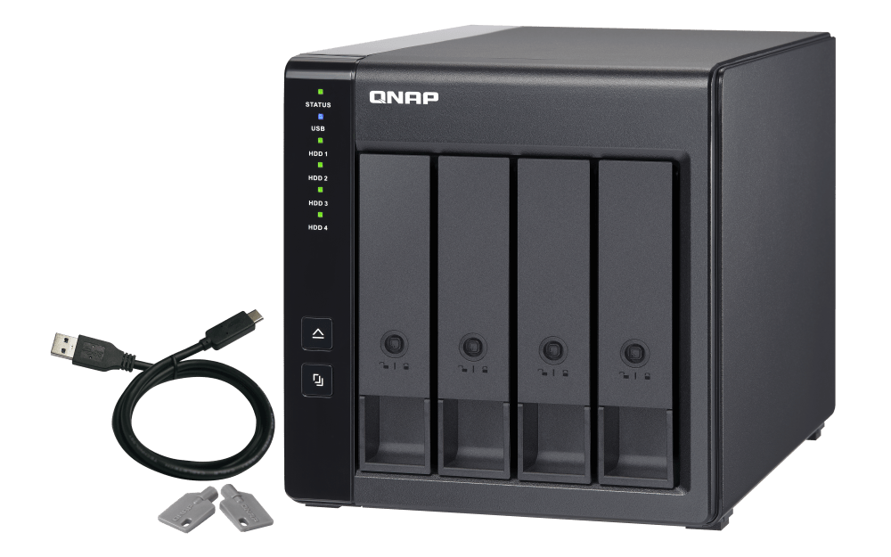 QNAP TR-004 4-Bay Tower Expansion - ACE Peripherals