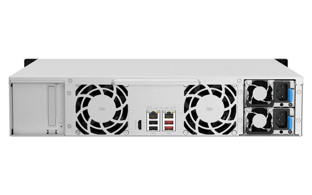 QNAP TS-1264U-RP 12-Bay Rackmount NAS - ACE Peripherals