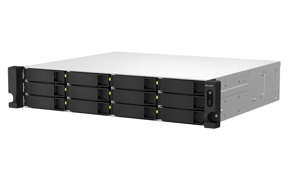 QNAP TS-1264U-RP 12-Bay Rackmount NAS - ACE Peripherals