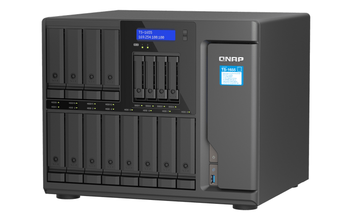 QNAP TS-1655 16-Bay Tower NAS - ACE Peripherals