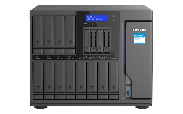 QNAP TS-1655 16-Bay Tower NAS - ACE Peripherals