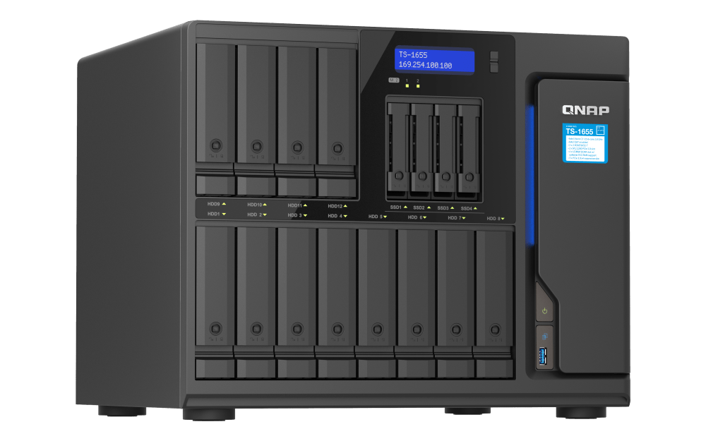 QNAP TS-1655 16-Bay Tower NAS - ACE Peripherals