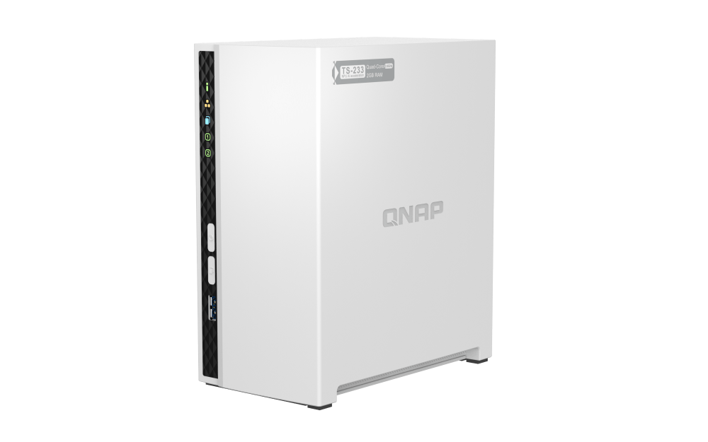 QNAP TS-233 TS-x33 Series 2-Bay Tower NAS - ACE Peripherals