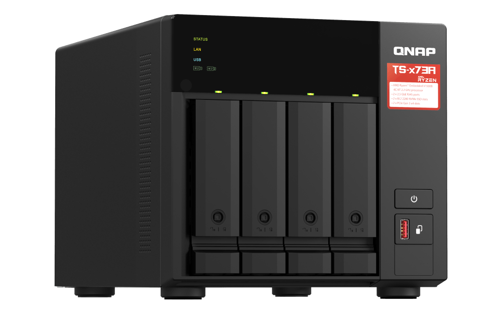 QNAP TS-473A TS-x73A Series 4-Bay Tower NAS - ACE Peripherals