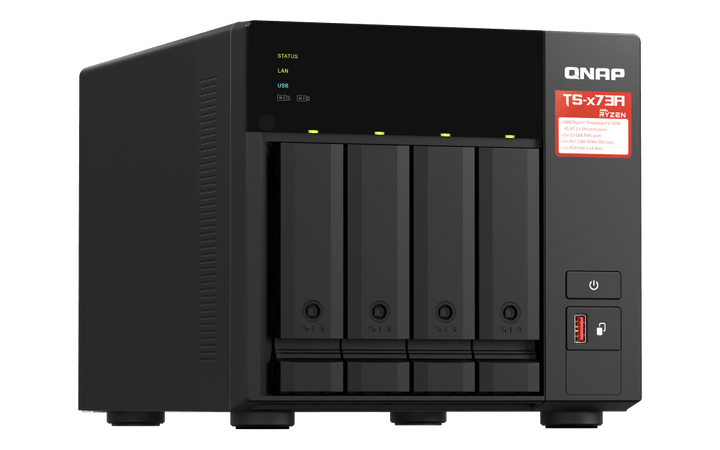 QNAP TS-473A TS-x73A Series 4-Bay Tower NAS - ACE Peripherals