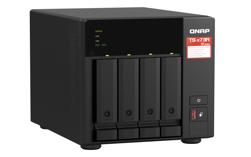 QNAP TS-473A TS-x73A Series 4-Bay Tower NAS - ACE Peripherals
