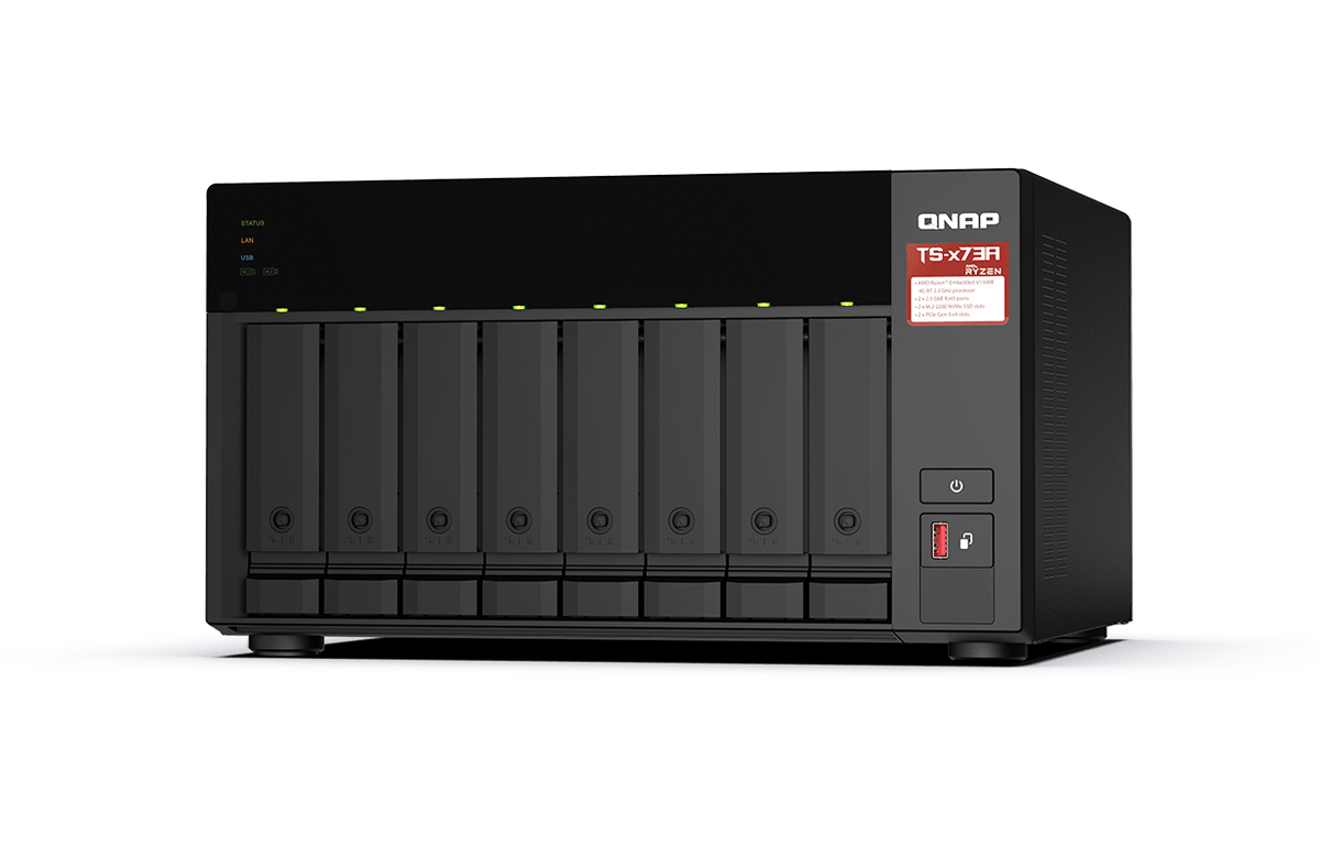 QNAP TS-873A TS-x73A Series 8-Bay Tower NAS - ACE Peripherals