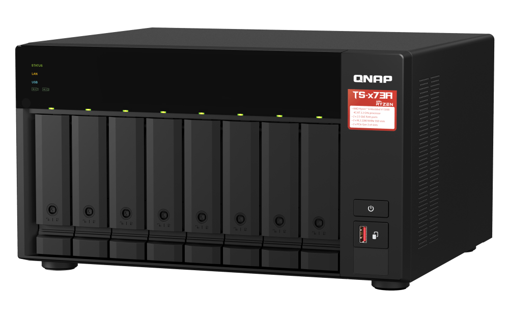 QNAP TS-873A TS-x73A Series 8-Bay Tower NAS - ACE Peripherals