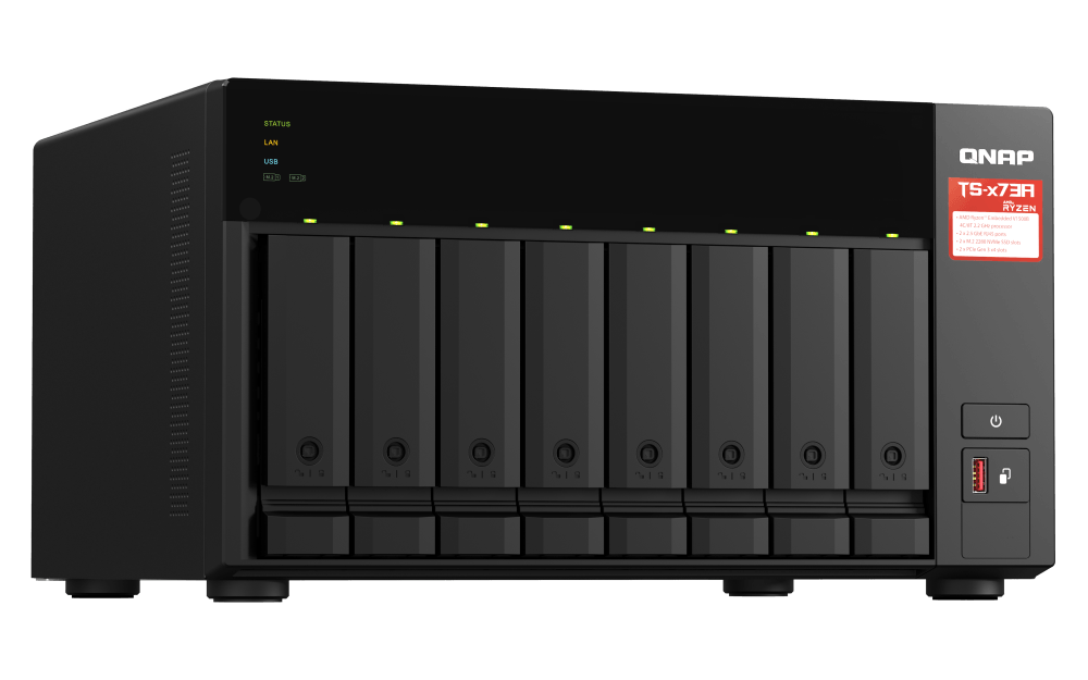 QNAP TS-873A TS-x73A Series 8-Bay Tower NAS - ACE Peripherals