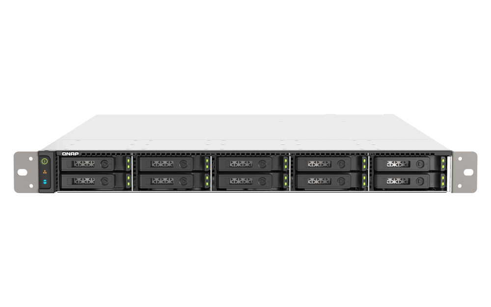 QNAP TS-h1090FU 10-Bay NVMe/SATA All-Flash Rackmount NAS - ACE Peripherals