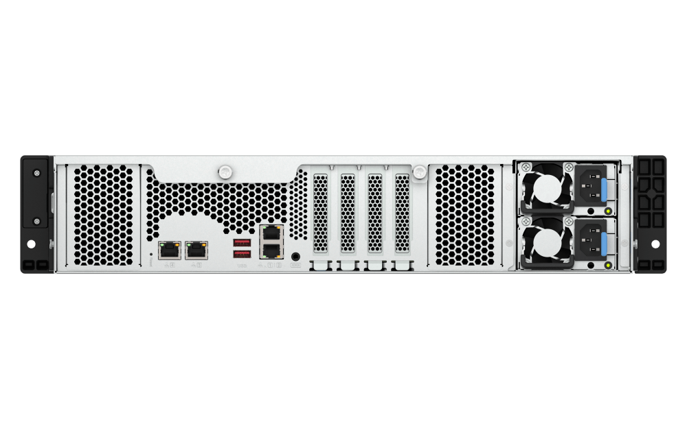QNAP TS-h1277AXU-RP 12-Bay Rackmount NAS - ACE Peripherals