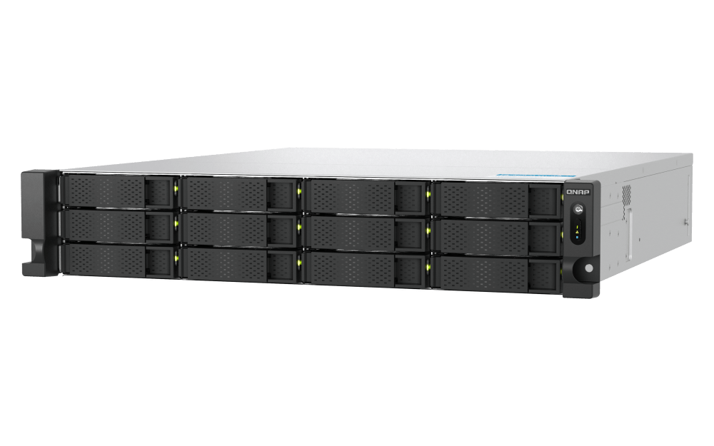 QNAP TS-h1277AXU-RP 12-Bay Rackmount NAS - ACE Peripherals